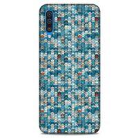 Geometrix 76 Samsung Galaxy A50 Kılıf Silikon Kapak