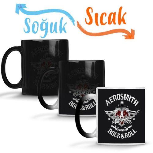 Aerosmith Sihirli Kupa Bardak Porselen