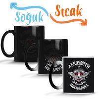 Aerosmith Sihirli Kupa Bardak Porselen