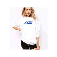 Ssparco Baskılı Beyaz Kadın Sweatshirt