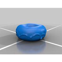 Kremalı Donut (Bu ürün Sadece Plastik parçadır - Almadan Önce Soru Sorabilirsiniz)