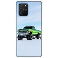 Lopard Samsung Galaxy S10 Lite Uyumlu Kılıf PickUpX (33) Hybrid Kılıf Açık Yeşil