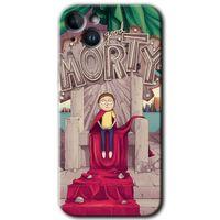 Potkal Hediye Fabrikası iPhone 14 HD Baskılı Kılıf + 9D Tam Ekran Koruyucu - Morty