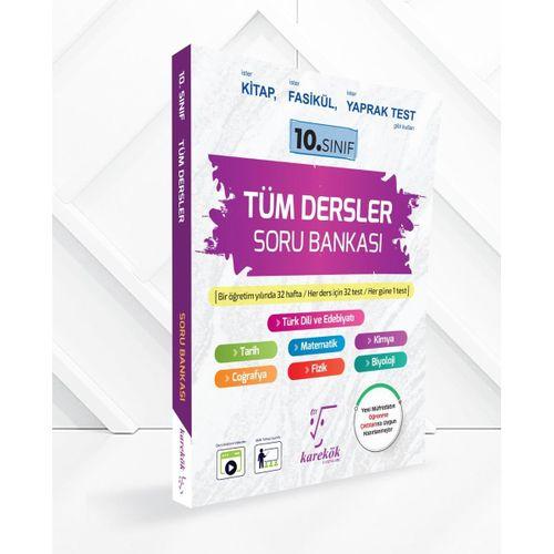 10.Sınıf Tüm Dersler Soru Bankası Karekök Yayınları