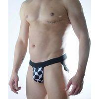 Erkek Küp Desenli Jockstrap İç Giyim