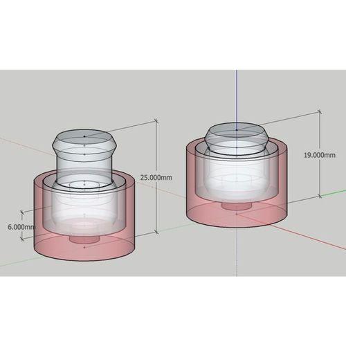 6mm Vuruş Mıknatıs Yay (Bu ürün Sadece Plastik parçadır - Almadan Önce Soru Sorabilirsiniz)
