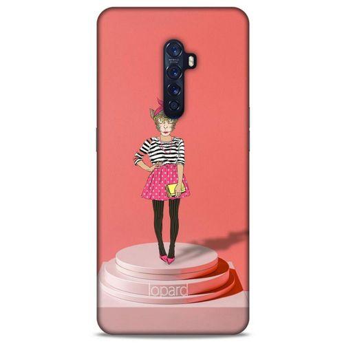 Oppo Reno 2 Kılıf FunnyMaX (9) Kılıf Gül Kurusu Maymun