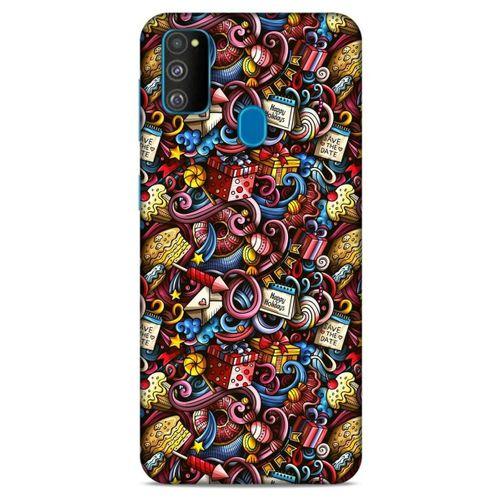 Graffitix (47) Desenli Silikon Kapak Samsung Galaxy M30s Kılıf