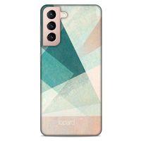 Lopard Samsung Galaxy S21 Uyumlu Kılıf Pastel Renkler (24) Darbe Emici Kılıf