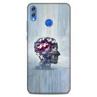 Huawei Honor 8x Kılıf Depresyon (42) Rugged Armor Kılıf Karışık Renkli