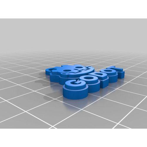 GODOT ANAHTARLIK (Bu ürün Sadece Plastik parçadır - Almadan Önce Soru Sorabilirsiniz)