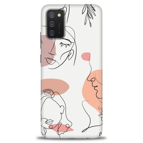 Samsung Galaxy A02S Kılıf HD Baskılı Kılıf - Silüetler + Tam Ekran Koruyucu