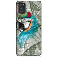 Y.Liva-2020 (Papacan) Samsung Galaxy A21s Kılıf Silikon Kapak Desenli