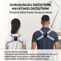 Dijital Ekran Titreşimli Dik Durma Korsesi