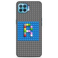 Lopard Oppo Reno 4 Lite Uyumlu Kılıf BloX (29) Arka Koruma Kılıfı R Harfi