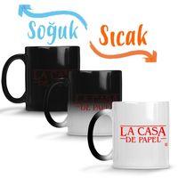 La Casa De Papel 04 Sihirli Kupa Bardak Porselen