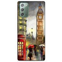 Samsung Galaxy Note 20 Kılıf Dünya Mimarisi (11) Tam Koruma Londra Saat Kulesi