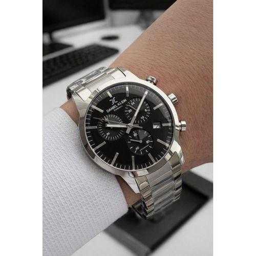 Daniel Klein İtalyan Tasarım Bilekli Hediyeli 2 Yıl Garantili Çelik Kordon Erkek Kol Saati Y14238.2