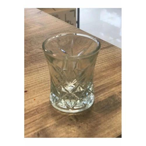 6 Lı Asya Kahve Yanı Su Bardağı Şeffaf Renk Royaleks-70279