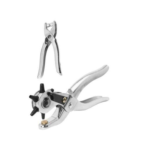 Kemer Delik Açma Atı 2li Set Deri Çanta Kayış Delme Aleti