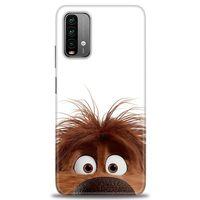 Xiaomi Redmi Note 9 4G Kılıf HD Baskılı Kılıf - Sevimli Köpek + Tam Ekran Koruyucu