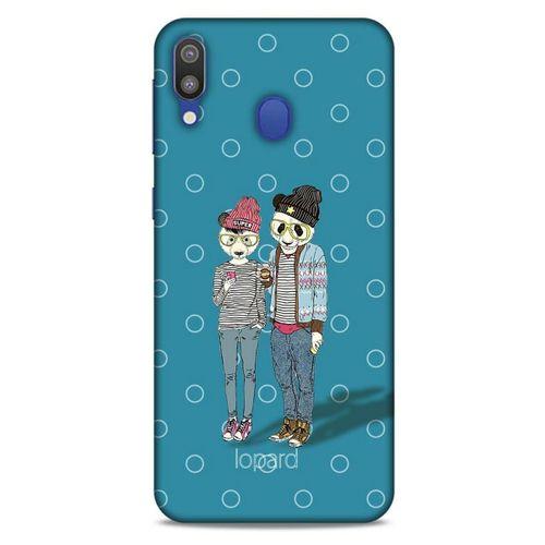 Samsung Galaxy M20 Kılıf FunnyMaX (16) Kalın Kılıf Mavi