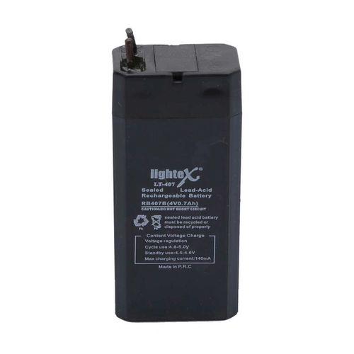 Lightex Lt-407 4v 0 7ah Işıldak Fener Aküsü