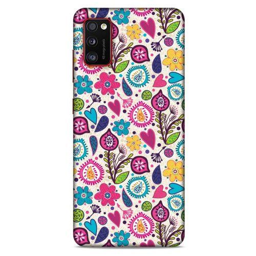 Lopard Samsung Galaxy A41 Uyumlu Kılıf Botanix (63) Silikon Kap