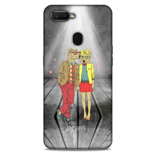 Oppo Ax7 Kılıf FunnyMaX (35) Fit Design Kılıf Gri