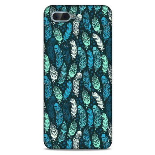 Oppo Rx17 Neo Kılıf Desenli Özel Seri Tüyler (46) Core Armor Kılıf