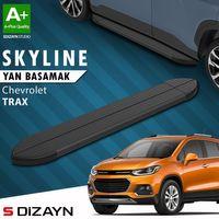 S-Dizayn Chevrolet Trax Skyline Siyah Yan Basamak 163 Cm 2013-2022 A+ Kalite