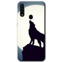 Oppo A31 Kılıf HD Baskılı Desen + Hayalet Cam Yandan Görünmez