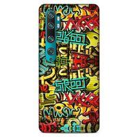 Graffitix (26) Desenli Silikon Kapak Xiaomi Mi Note 10 Pro Kılıf
