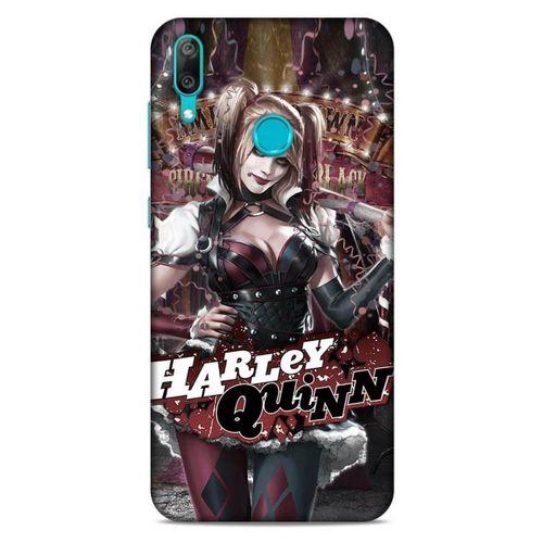 Huawei Y7 Prime 2019 Uyumlu Kılıf Harley Quinn (41) Tank Kılıf Lime