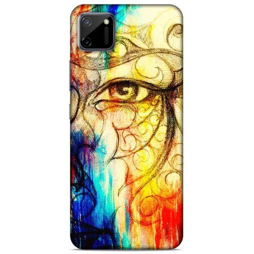 Lopard Oppo Realme C11 Uyumlu Kılıf Manipülasyon ☻ (33) Hybrid Kılıf Baskılı