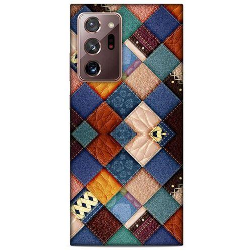 Samsung Galaxy Note 20 Ultra Kılıf Patchwork (31) TPU Kılıf Karışık Renkli