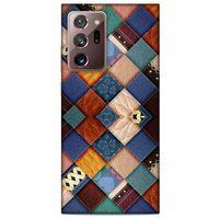 Samsung Galaxy Note 20 Ultra Kılıf Patchwork (31) TPU Kılıf Karışık Renkli
