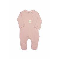 Bistyle Style Natural Fermuarlı Bebe Tulum 15115 Pembe