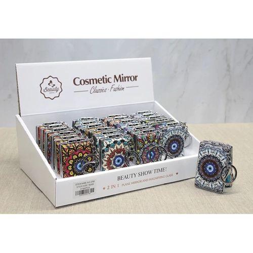 Taşlı El Aynası Anahtarlık Alk3766 ( Lisinya )