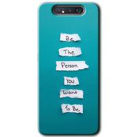 Galaxy A80 Kılıf HD Desen Baskılı Arka Kapak - Want You