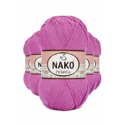 5 Adet Pırlanta Amigurumi El Örgü İpi Yünü Gül 1249