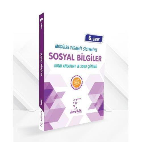 6.Sınıf Sosyal Bilgiler MPS Konu Anlatımı ve Soru Çözümü Karekök Yayınları
