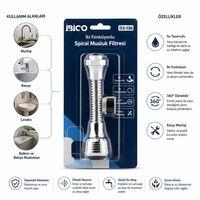 Musluk Ucu Filtresi 2 Fonksiyonlu 360° Dönebilen (16-19mm)