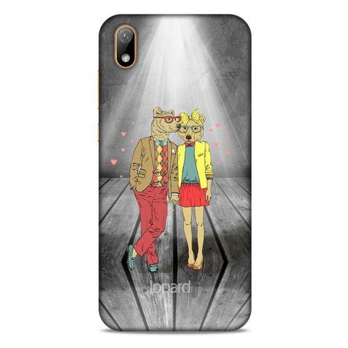 Huawei Y5 2019 Kılıf FunnyMaX (35) Fit Design Kılıf Gri