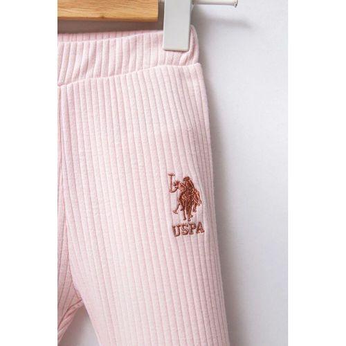 U.S Polo Bebek 2'Li Takım USB2456 Pudra