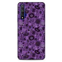 Huawei P Smart S 2020 Uyumlu Kılıf Mor Delisi (19) Kılıfları Cadı