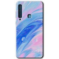 Galaxy A9 2018 Kılıf HD Desen Baskılı Arka Kapak - Art Design 38 + Kırılmaz Cam