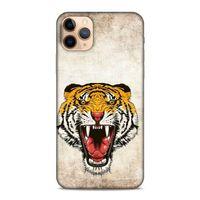 Lopard Apple Iphone 11 Pro Uyumlu Kılıf Tattoo's (4) Koruma Kılıfı Kaplan Dövmesi
