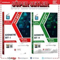 Sonuç Yayınları TYT AYT Geometri Set 1 ve 2 Seti 2 Kitap