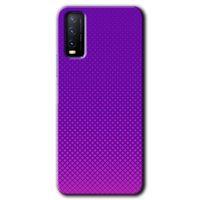 Vivo Y20 Kılıf HD Desen Baskılı Arka Kapak - Semantic + Kırılmaz Cam